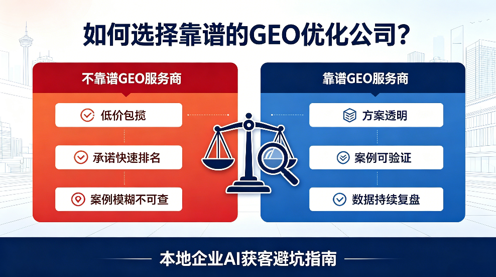白山如何选择靠谱的GEO优化公司？本地企业AI获客避坑指南